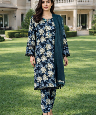 Banadora Lawn 3Pcs | Ready To Wear