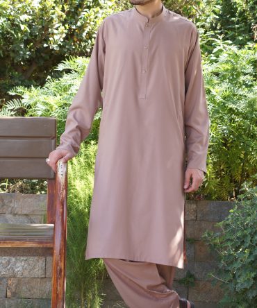 Men's Classic Stitched Shalwar Kameez | Elegant Traditional Wear